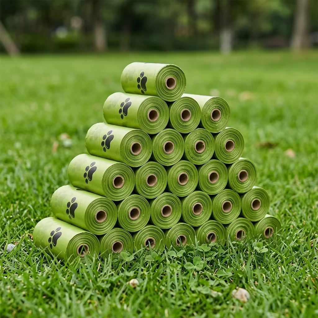 Biodegradable Dog Poop Bags with Printed Pattern | Eco-Friendly Waste Bags AEX Av8Store