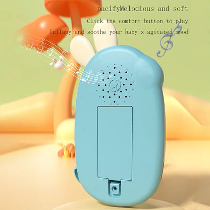 Baby Rabbit Toy Mobile Phone – Chewable Teether, Music Buttons, No‑Battery Early Learning Toy Av8Store Av8Store