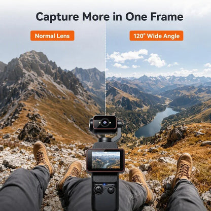 WiFi pocket sports camera side view