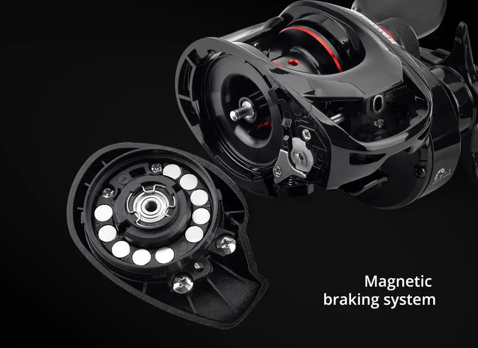 KastKing MaxSteel Baitcasting Reel – 7.1:1 High-Speed | 7KG Drag | Magnetic Brake | Right Hand AEX