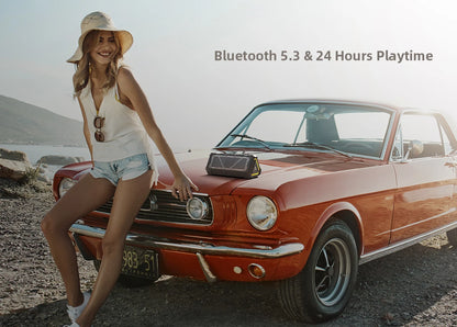 MLOVE P3 Outdoor Bluetooth Speaker | 40W, IP67, Bluetooth 5.3, RGB