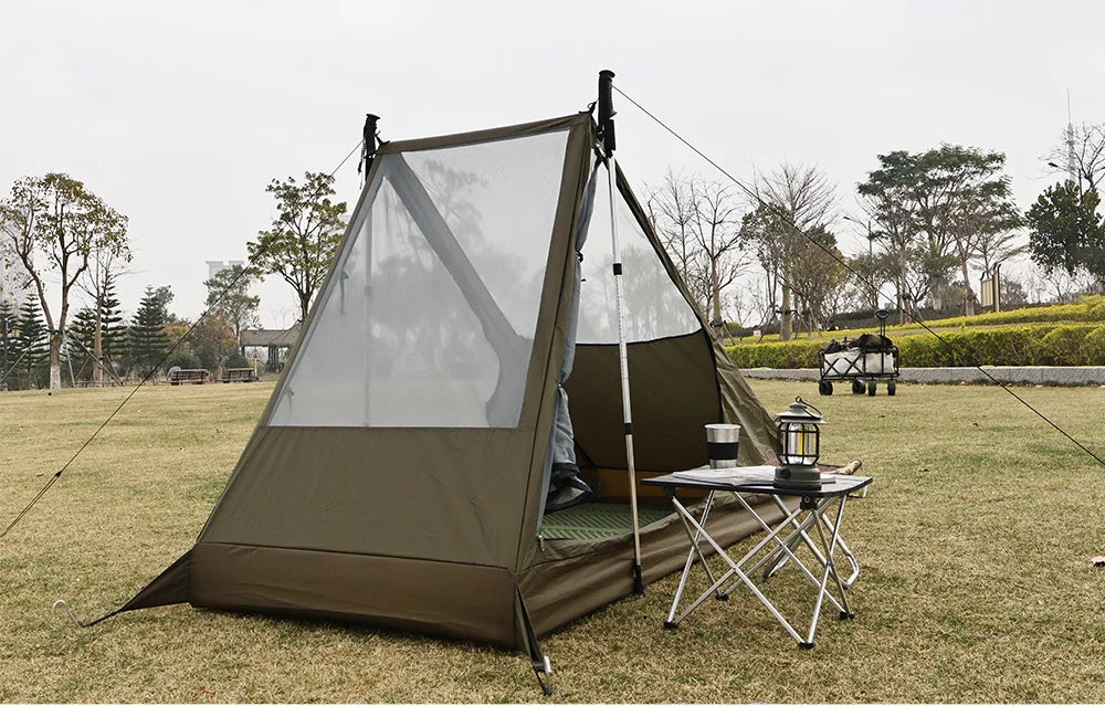 Ultralight 1-Person Mesh Tent - Quick Setup Camping AU
