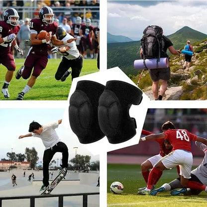 Thick Knee Pads – Work, Gardening & Sports | EVA Foam Cushion | Men & Women | S–XL