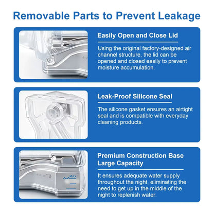CPAP Water Chamber | Compatible with ResMed AirSense 10, AirSense 11 & AirCurve 10 | Humidifier Tank Replacement