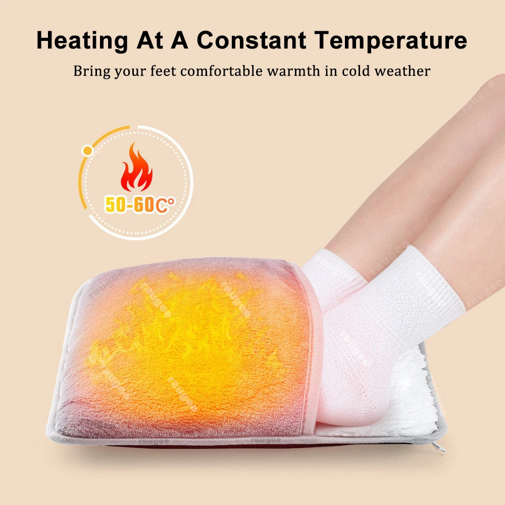 USB Foot Warmer | Soft Plush Heating Pad, Thermal Foot Cover & Washable | Av8Store Australia AEX Av8Store