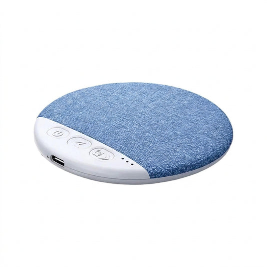 Sleep speaker white noise buttons close-up