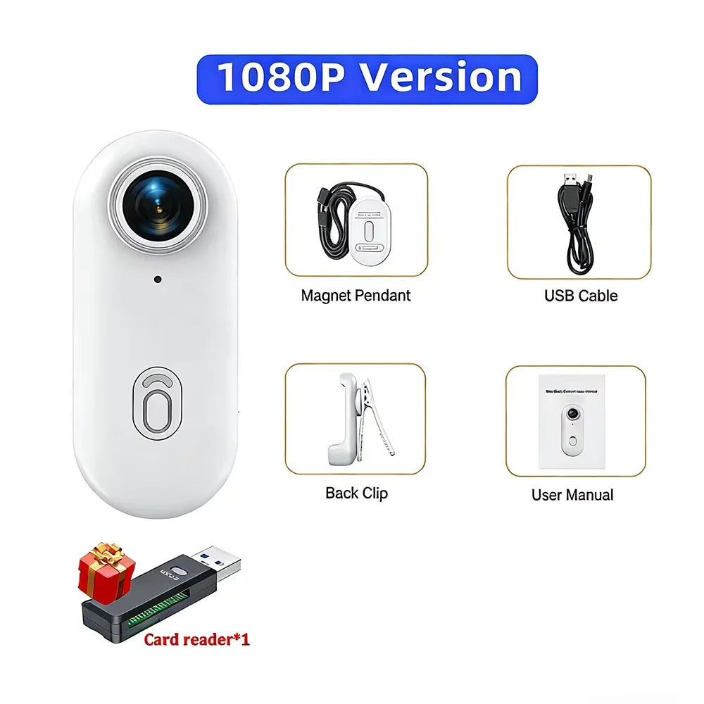 Pocket action camera accessories