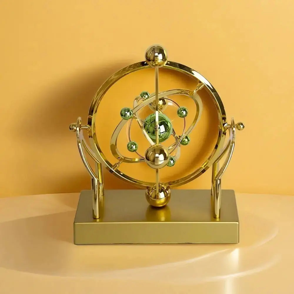 Celestial Orbit Pendulum – Kinetic Art Rotating Sculpture for Desk, Home Office & Study | Av8store.com.au AEX
