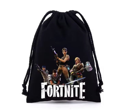 Kids Gaming Drawstring Bag – Cartoon Anime Battle Style | Boys & Girls