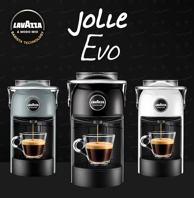 Lavazza A Modo Mio Jolie EVO Capsule Coffee Machine | Black | Espresso & Lungo