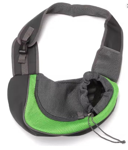 Pet Puppy Sling Carrier Bag – Mesh Oxford Shoulder Pouch for Small Dogs | Outdoor Travel AEX Av8Store