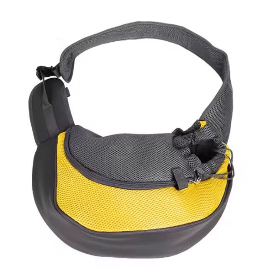 Pet Puppy Sling Carrier Bag – Mesh Oxford Shoulder Pouch for Small Dogs | Outdoor Travel AEX Av8Store