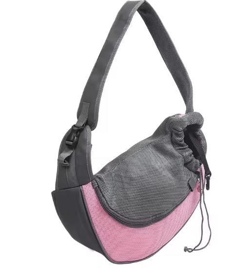 Pet Puppy Sling Carrier Bag – Mesh Oxford Shoulder Pouch for Small Dogs | Outdoor Travel AEX Av8Store