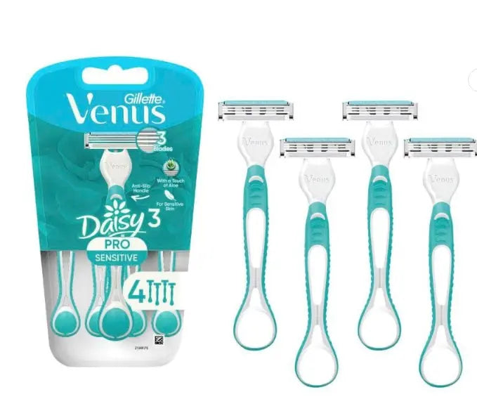 Gillette Simply Venus Disposable Razors – 4 Pack Women’s Smooth Shaving CLES