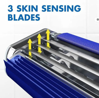 Gillette Sensor Disposable Razors – 20 Pack ComfortGel Easy‑Rinse Blades CLES