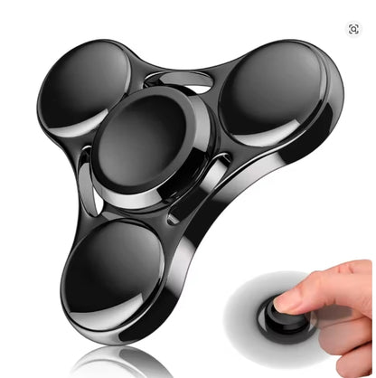 Rainbow UFO Fidget Spinner Metal Handheld Finger Toy Smooth Spin Gift AEX Av8Store