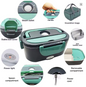 Electric Lunch Box | 12V & 220V Portable Food Warmer | Car & Home | Stainless Steel