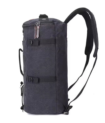 Large Canvas Hiking Backpack & Travel Duffle Bag | 32x49x28cm | Men's Outdoor Rucksack AEX Av8Store