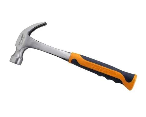 Craftright 20oz Solid Claw Hammer – Carbon Steel, Soft Grip Handle for Framing & DIY BNG