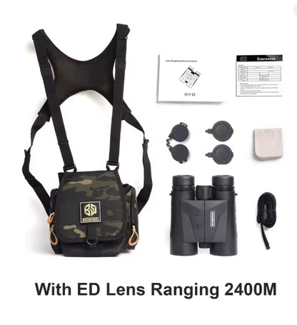 BOSHIWEI 10x42 Laser Rangefinder Binoculars | ED Lens, IPX7, 2400m Range | Av8Store Australia AEX Av8Store