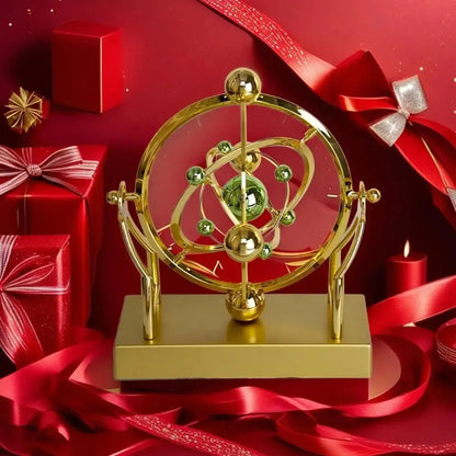 Celestial Orbit Pendulum – Kinetic Art Rotating Sculpture for Desk, Home Office & Study | Av8store.com.au AEX