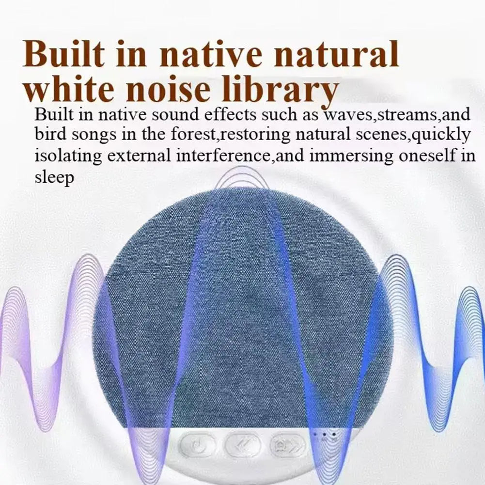 Under-Pillow Sleep Speaker – Bluetooth 5.4, White Noise & Nature Sounds, 48Hr Battery | Slim Sleep Aid