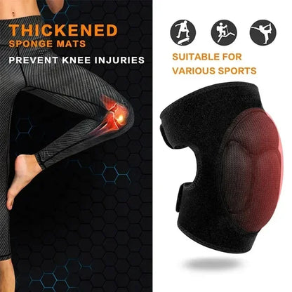 Thick Knee Pads – Work, Gardening & Sports | EVA Foam Cushion | Men & Women | S–XL