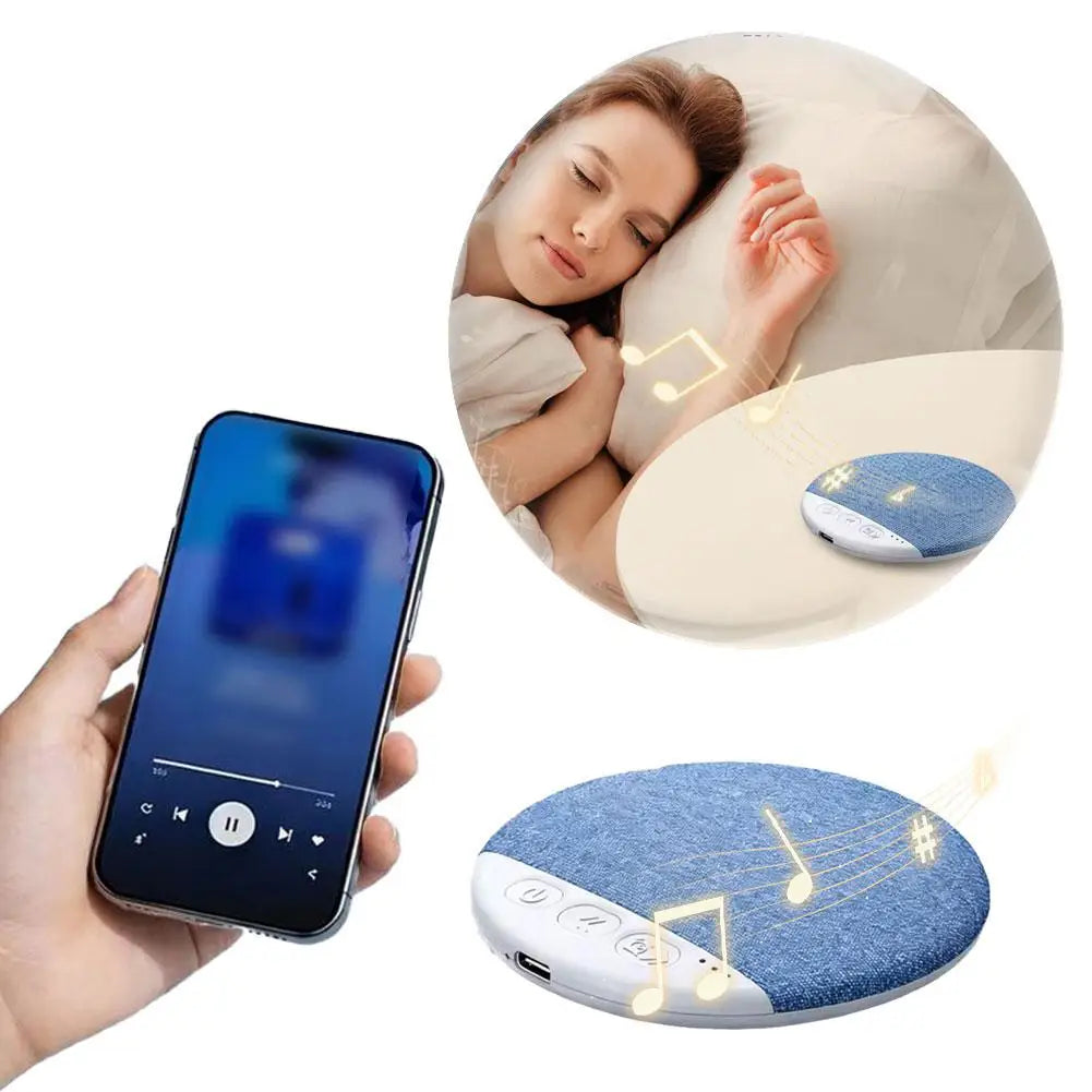 Under-Pillow Sleep Speaker – Bluetooth 5.4, White Noise & Nature Sounds, 48Hr Battery | Slim Sleep Aid