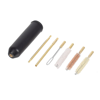 Tactical Pistol Cleaning Kit 16-Piece  | Universal 9mm .22 .357 .38 .40 .44 .45 | Compact Handgun Firearm Set