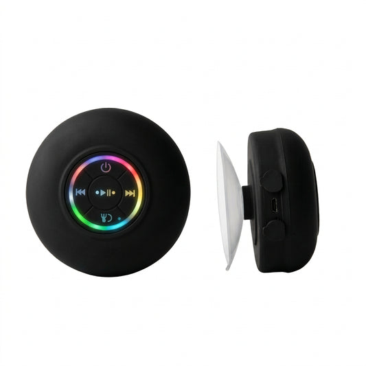 Portable Bluetooth Shower Speaker – IPX4 Waterproof, LED Light, Suction Cup | Wireless Outdoor Speaker Av8Store Av8Store