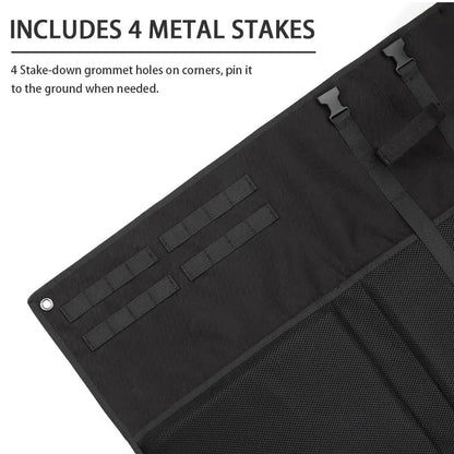 Tactical Shooting Mat | 900D Nylon Waterproof & Foldable | Hunting, Camping & Outdoor Range | 3 Colours