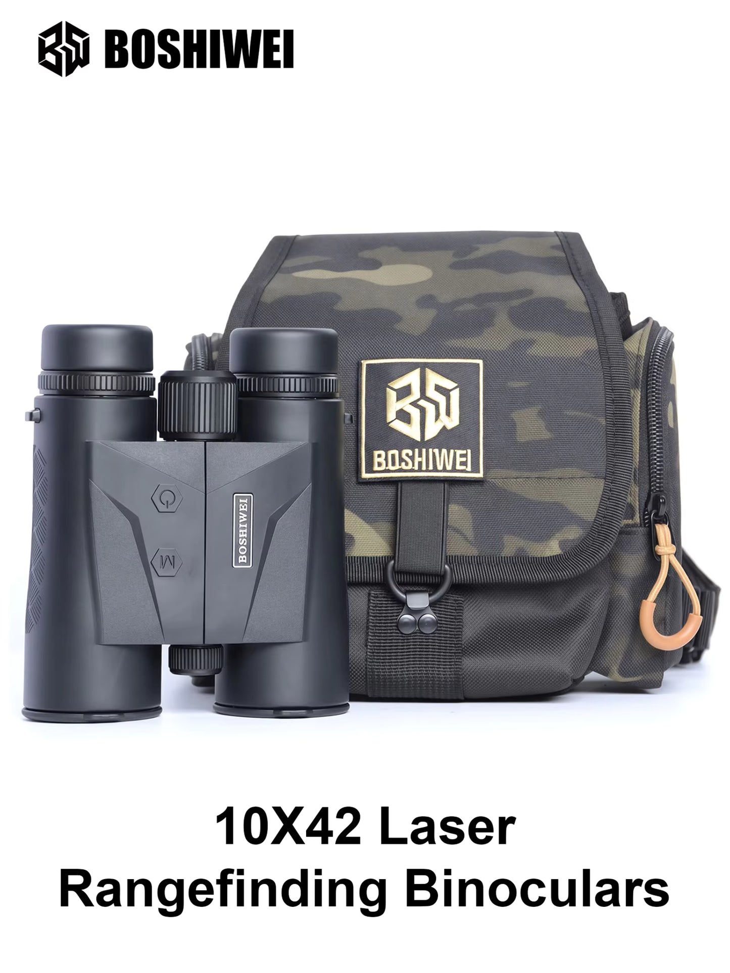 BOSHIWEI 10x42 Laser Rangefinder Binoculars | ED Lens, IPX7, 2400m Range | Av8Store Australia AEX Av8Store