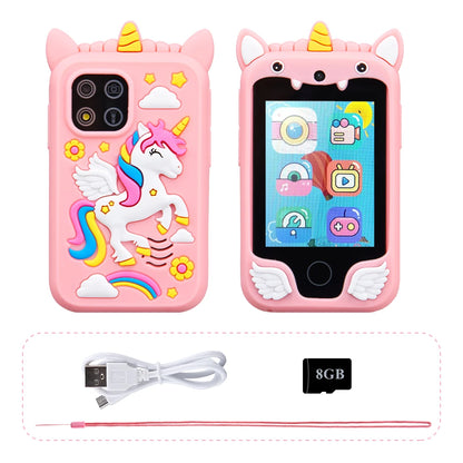 Kids Unicorn Smart Phone Toy | 2.8" Touchscreen, Dual Camera, MP3 & 10 Games | Av8Store Australia AEX Av8Store