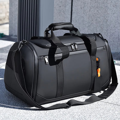 Unisex Large Capacity Travel Duffel Bag - Sports Gym Tote with Multiple Pockets