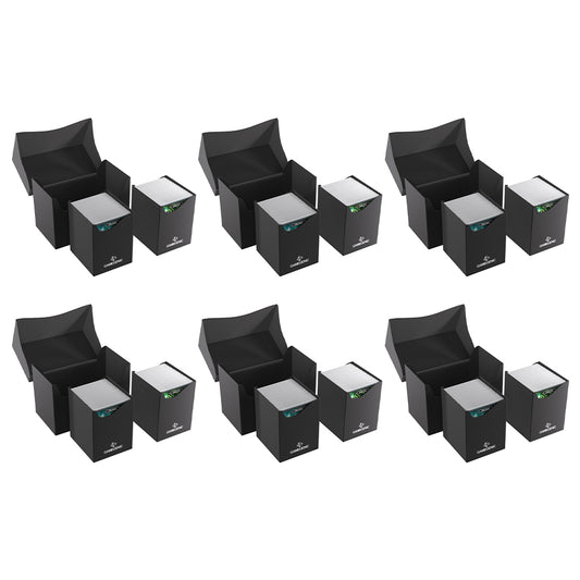 Gamegenic Double Deck Holder 200+ XL 6-pack black