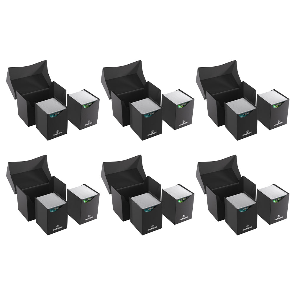 Gamegenic Double Deck Holder 200+ XL 6-pack black