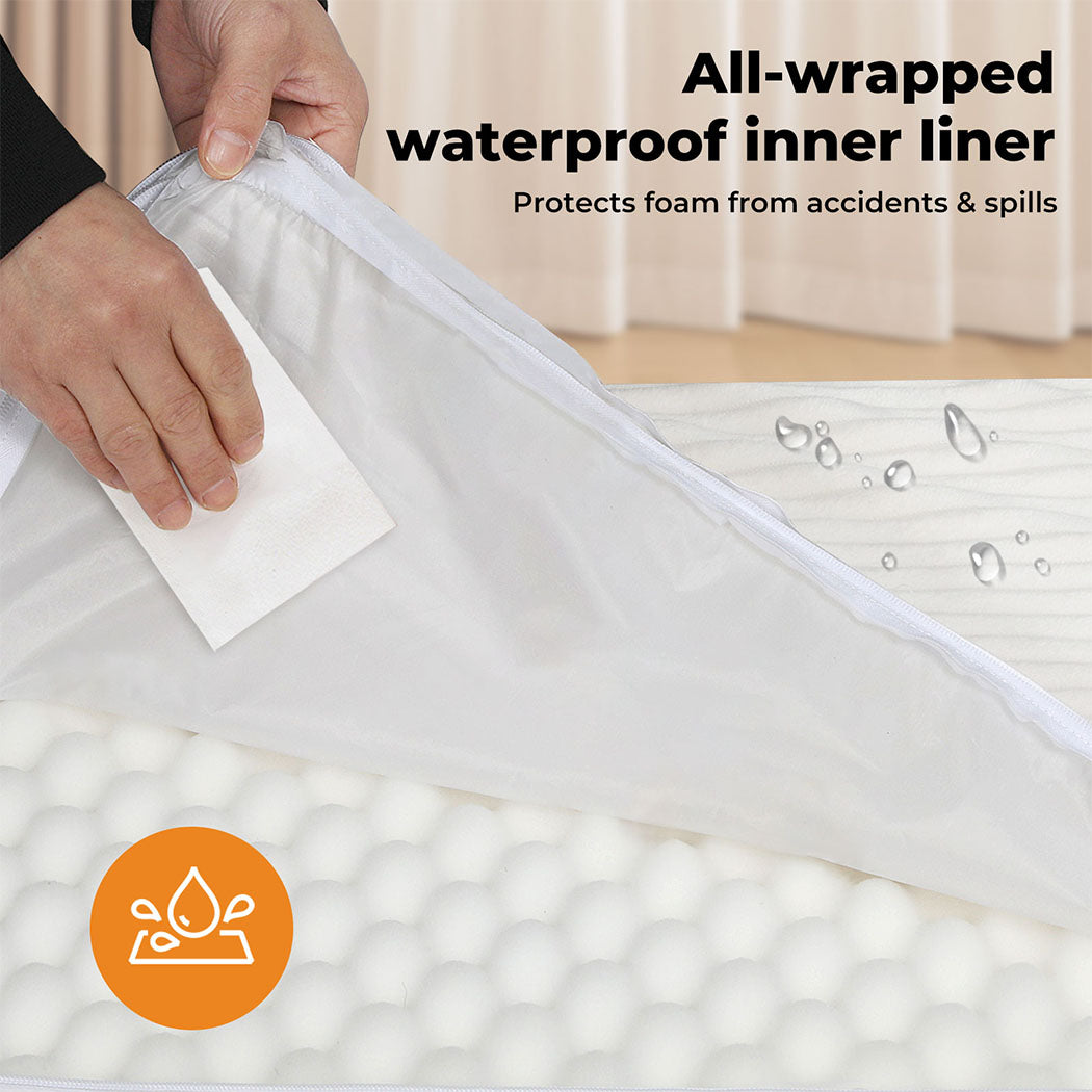 PaWz Orthopedic Dog Bed | Egg Crate Foam | Waterproof & Washable | M, L, XL, 2XL