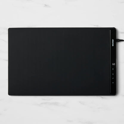 Wolstead Buffet Food Warming Mat in charcoal silicone with digital touch controls