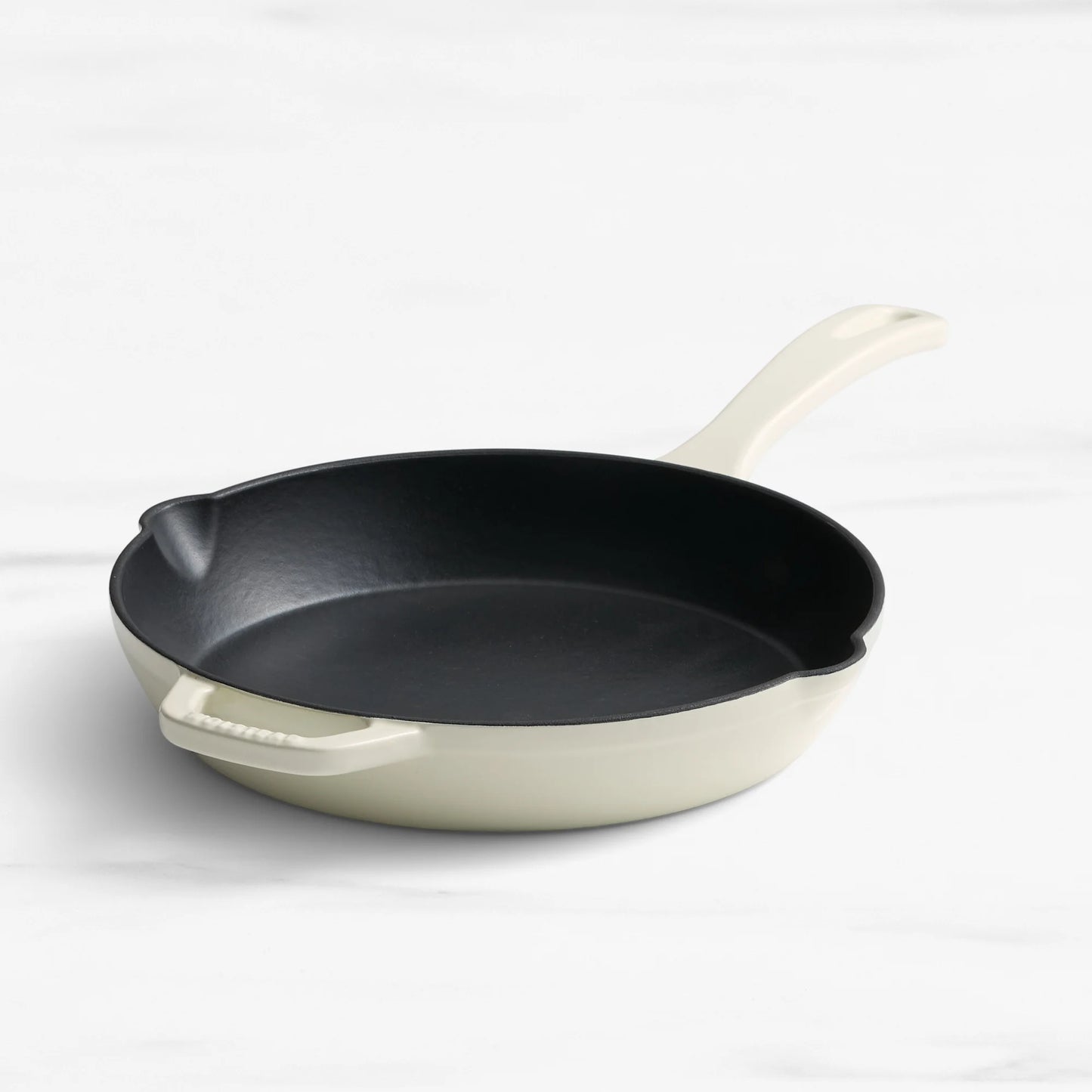 Wolstead Endure+ Enamel Cast Iron Frypan 25cm | Ivory | All Stovetops