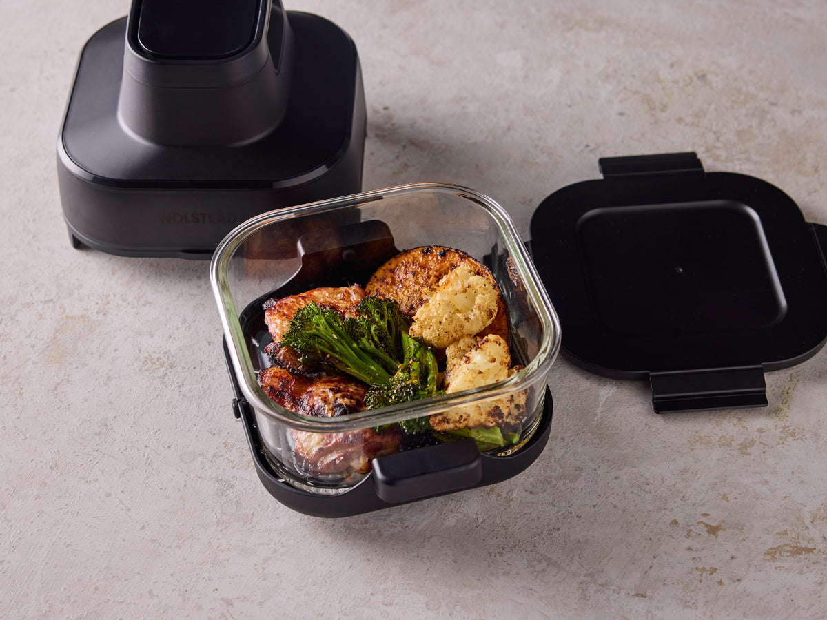 Wolstead Swift Glass 4-in-1 Air Fryer Matte Black