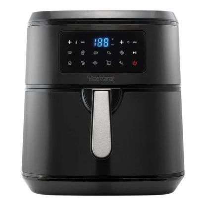 Baccarat Healthy Fry 9L Air Fryer - Family Size, 10 Presets, Black Baccarat Av8Store