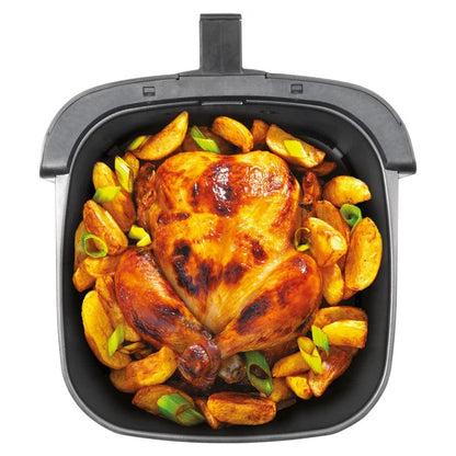 Baccarat Healthy Fry 9L Air Fryer - Family Size, 10 Presets, Black Baccarat Av8Store
