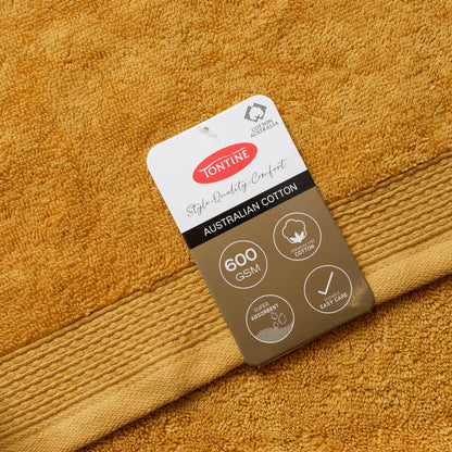 Tontine Australian Cotton Bath Towel 600GSM – Soft, Absorbent & Available in Multiple Colours SBA