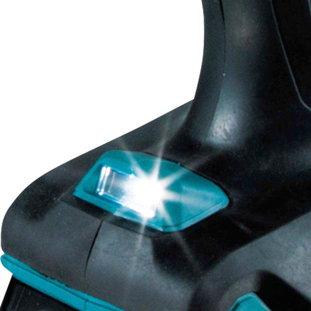 Close-up of a tool with a bright light on a white background