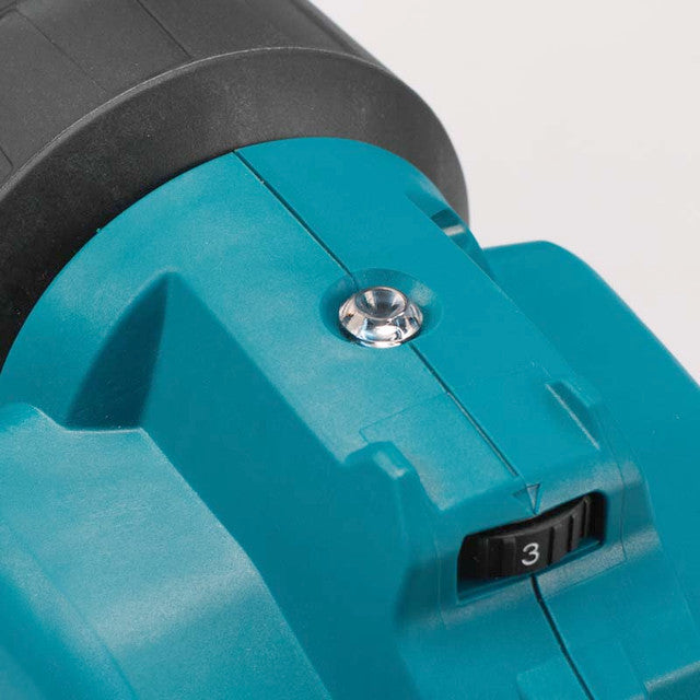 Makita CG100DZA cordless caulking gun – side profile showing trigger and variable speed dial