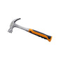 Craftright 20oz Solid Claw Hammer - heavy duty steel head with rubber grip handle