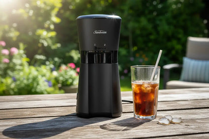 Sunbeam Iced Coffee Machine Quick Brew with 650ml Reusable Tumbler – Black KGS