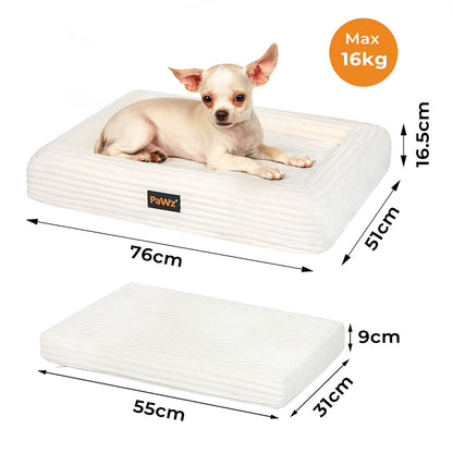 PaWz Orthopedic Dog Bed | Egg Crate Foam | Waterproof & Washable | M, L, XL, 2XL