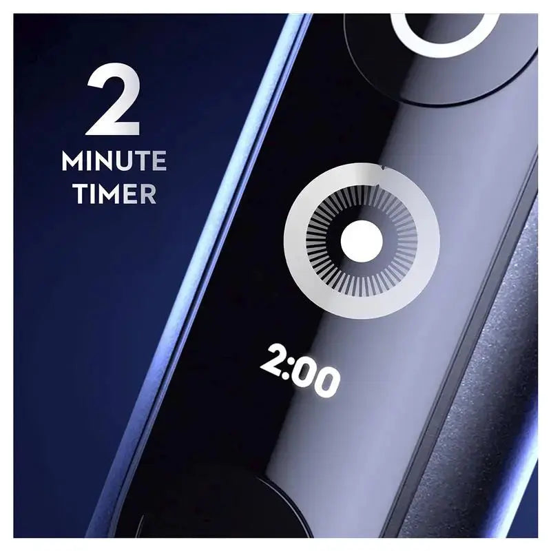 Oral‑B iO 7 Series Electric Toothbrush – Black Smart Pressure Sensor Deep Clean CWH