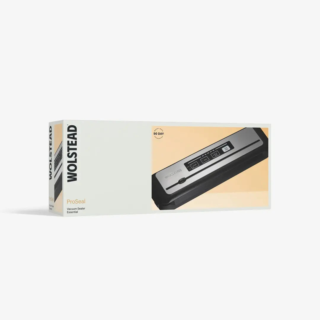 Wolstead ProSeal vacuum sealer packaging on a white background